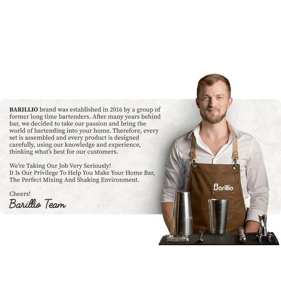 Bartender Bag With Cocktail Set - Portable Bar Tender Kit