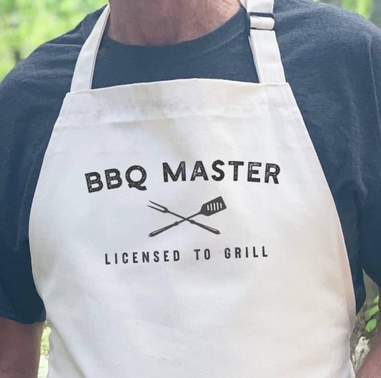 Dad's BBQ Master Licensed to Grill - Apron