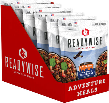 Readywise Basecamp Four Bean & Vegetable Soup - 6 CT