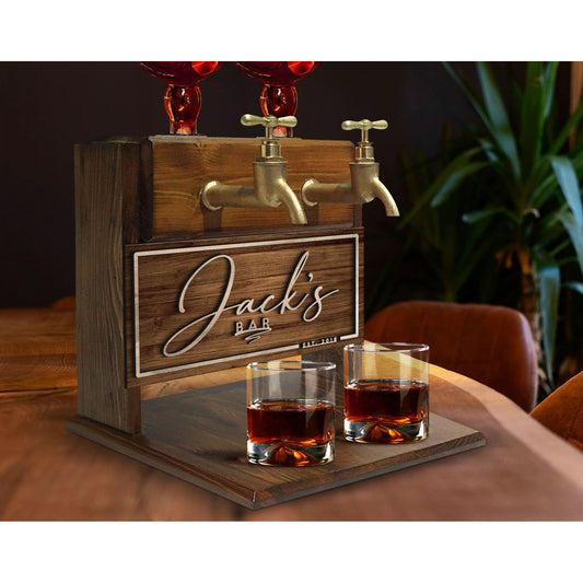 Personalized Embossed Whiskey Faucet